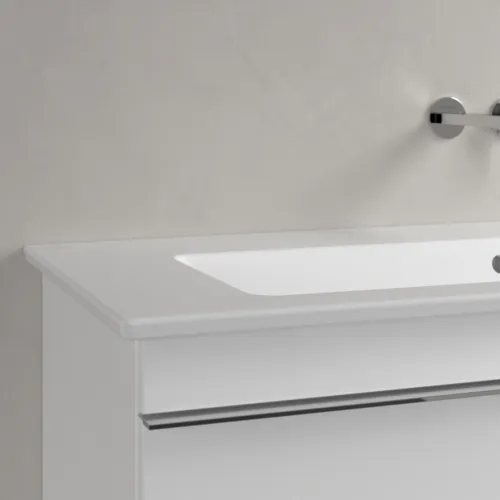 VILLEROY BOCH Skříňkové umyvadlo Venticello, 1200 x 500 x 175 mm, Stone White CeramicPlus, s přepadem #4104CJRW, obrázek 5
