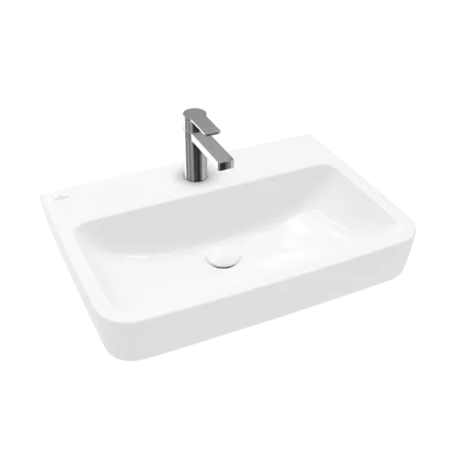 VILLEROY BOCH Umyvadlo O.novo, 650 x 460 x 175 mm, bílé Alpin AntiBac CeramicPlus, bez přepadu #4A4166T2