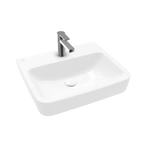 VILLEROY BOCH Umyvadlo O.novo, 550 x 460 x 175 mm, bílá alpská, bez přepadu #4A415601