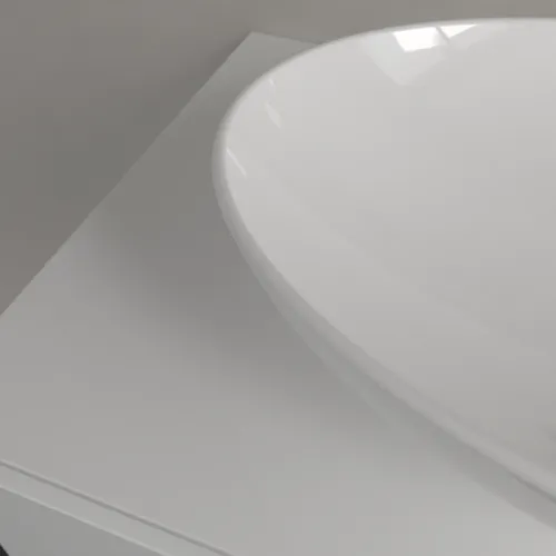 VILLEROY BOCH Umyvadlo na desku Loop & Friends, 560 x 380 x 120 mm, bílá Alpine CeramicPlus, s přepadem #4A4700R1, obrázek 6