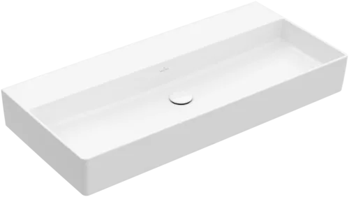 VILLEROY BOCH Umyvadlo Memento 2.0, 1000 x 470 x 135 mm, bílá Alpine, bez přepadu, leštěné #4A221F01