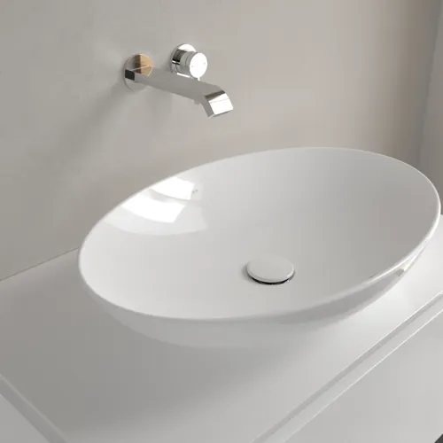 VILLEROY BOCH Umyvadlo na desku Loop & Friends, 620 x 420 x 120 mm, bílá Alpine CeramicPlus, s přepadem #4A4800R1, obrázek 8