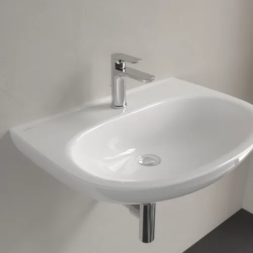 VILLEROY BOCH Umyvadlo O.novo, 650 x 480 x 180 mm, bílá alpská, bez přepadu #4A406601, obrázek 7