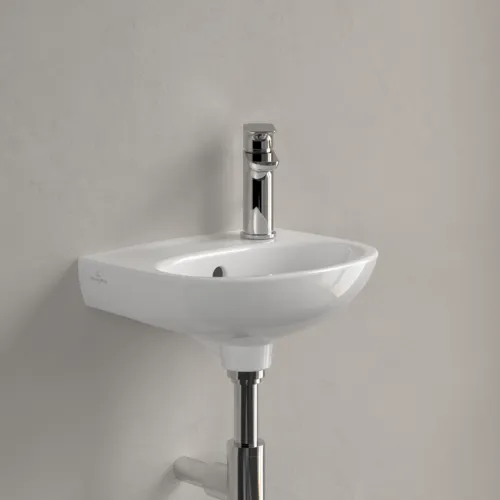 VILLEROY BOCH Umyvadlo O.novo, 360 x 275 x 145 mm, bílé Alpine CeramicPlus, s přepadem #43403RR1, obrázek 3
