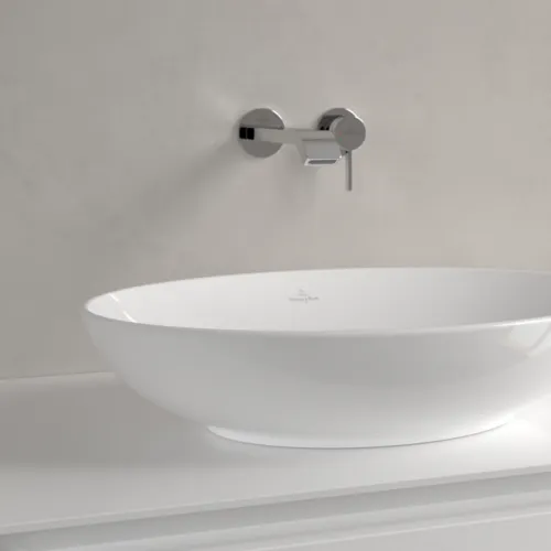 VILLEROY BOCH Umyvadlo na desku Loop & Friends, 560 x 380 x 120 mm, bílá alpská, bez přepadu #4A470101, obrázek 7