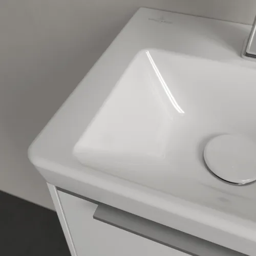 VILLEROY BOCH Umyvadlo Subway 3.0, 370 x 305 x 130 mm, bílá Alpine CeramicPlus, s přepadem #437037R1, obrázek 6