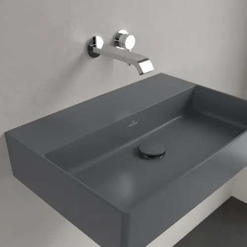 VILLEROY BOCH Umyvadlo Memento 2.0, 600 x 420 x 135 mm, Graphite CeramicPlus, bez přepadu #4A2263I4, obrázek 7