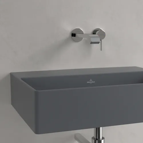 VILLEROY BOCH Umyvadlo Memento 2.0, 600 x 420 x 135 mm, Graphite CeramicPlus, bez přepadu #4A2263I4, obrázek 6