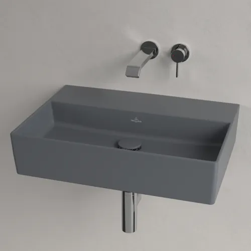 VILLEROY BOCH Umyvadlo Memento 2.0, 600 x 420 x 135 mm, Graphite CeramicPlus, bez přepadu #4A2263I4, obrázek 3