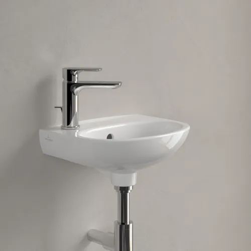 VILLEROY BOCH Umyvadlo O.novo, 360 x 275 x 145 mm, bílé Alpine CeramicPlus, s přepadem #43403LR1, obrázek 3
