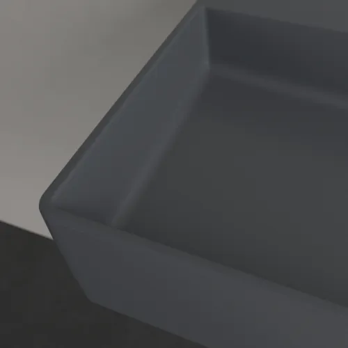 VILLEROY BOCH Umyvadlo Memento 2.0, 1000 x 470 x 135 mm, Graphite CeramicPlus, bez přepadu #4A22A3I4, obrázek 5