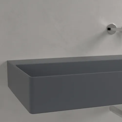 VILLEROY BOCH Umyvadlo Memento 2.0, 1200 x 470 x 150 mm, Graphite CeramicPlus, bez přepadu, leštěné #4A22CFI4, obrázek 6
