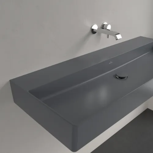 VILLEROY BOCH Umyvadlo Memento 2.0, 1200 x 470 x 150 mm, Graphite CeramicPlus, bez přepadu, leštěné #4A22CFI4, obrázek 7