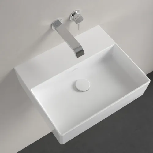 VILLEROY BOCH Umyvadlo Memento 2.0, 500 x 420 x 140 mm, bílá Alpine, bez přepadu #4A225301, obrázek 4
