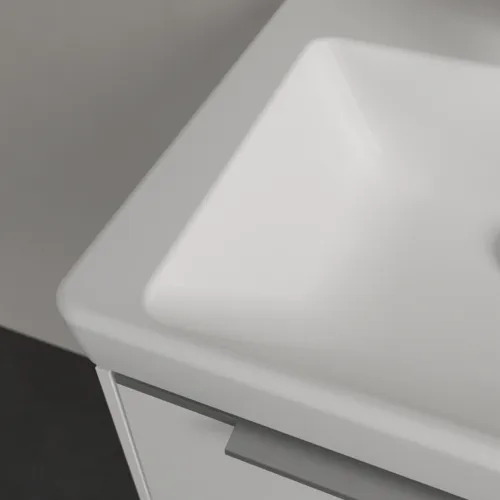 VILLEROY BOCH Umyvadlo Subway 3.0, 500 x 400 x 145 mm, Stone White CeramicPlus, bez přepadu #4370FGRW, obrázek 5