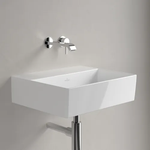 VILLEROY BOCH Umyvadlo Memento 2.0, 500 x 420 x 140 mm, bílá Alpine CeramicPlus, bez přepadu #4A2253R1, obrázek 3