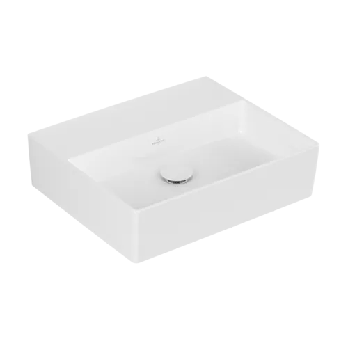 VILLEROY BOCH Umyvadlo Memento 2.0, 500 x 420 x 140 mm, bílá Alpine CeramicPlus, bez přepadu #4A2253R1