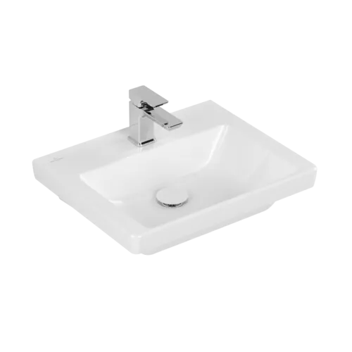 VILLEROY BOCH Umyvadlo Subway 3.0, 500 x 400 x 145 mm, bílá alpská, bez přepadu #4370FG01