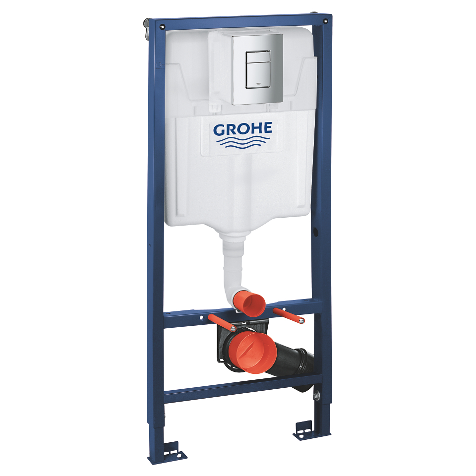 GROHE Rapid SL Sada 3 v 1 WC, stavební výška 1,13 m Chrom #38772001