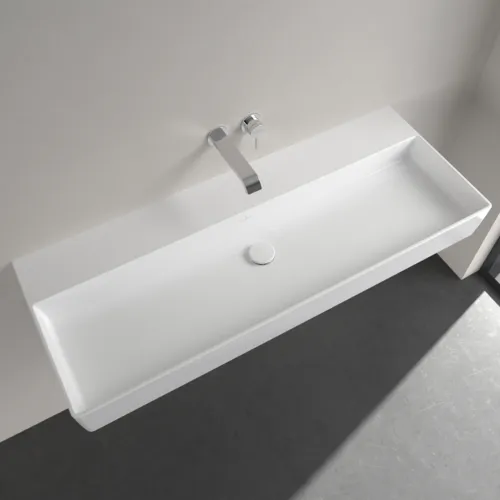 VILLEROY BOCH Umyvadlo Memento 2.0, 1200 x 470 x 150 mm, bílá alpská, bez přepadu, leštěné #4A22CF01, obrázek 5
