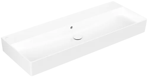 VILLEROY BOCH Umyvadlo Memento 2.0, 1200 x 470 x 150 mm, bílá Alpine CeramicPlus, s přepadem, neleštěné #4A22C6R1