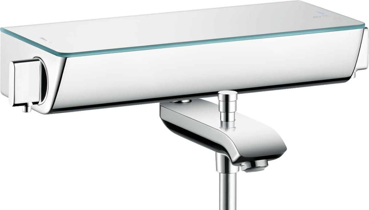 HANSGROHE Ecostat Select Vanový termostat na stěnu #13141400 - bílá/chrom