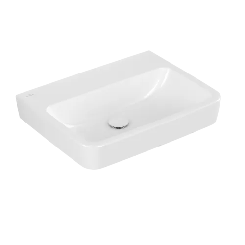 VILLEROY BOCH Umyvadlo O.novo, 600 x 460 x 175 mm, bílá alpská, bez přepadu, broušená zadní strana a spodní strana #4A416F01