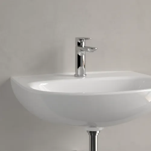 VILLEROY BOCH Umyvadlo O.novo, 550 x 440 x 180 mm, bílá alpská, bez přepadu #4A405601, obrázek 6