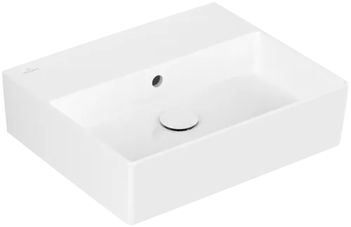 VILLEROY BOCH Umyvadlo Memento 2.0, 500 x 420 x 140 mm, bílá Alpine CeramicPlus, s přepadem, leštěné #4A225JR1