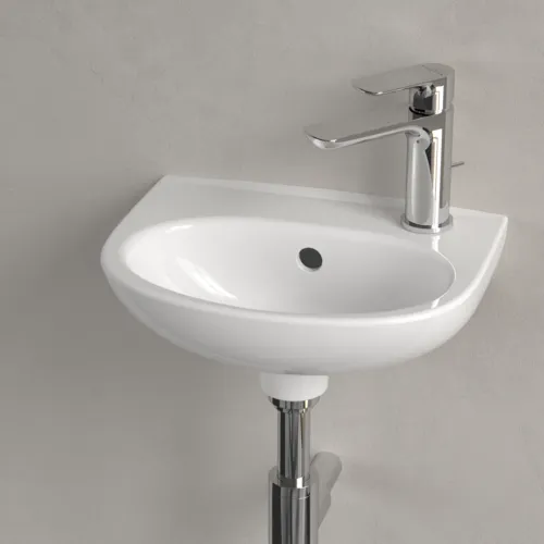 VILLEROY BOCH Umyvadlo O.novo, 360 x 275 x 145 mm, bílé Alpine, s přepadem #43403R01, obrázek 4