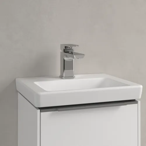 VILLEROY BOCH Umyvadlo Subway 3.0, 370 x 305 x 130 mm, Stone White CeramicPlus, bez přepadu #437038RW, obrázek 6