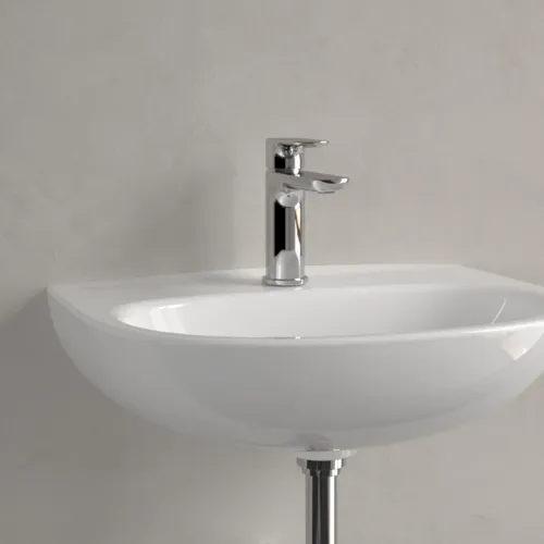 VILLEROY BOCH Umyvadlo O.novo, 500 x 380 x 160 mm, bílé Alpine CeramicPlus, bez přepadu #434051R1, obrázek 6