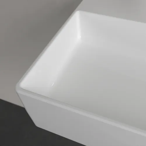 VILLEROY BOCH Umyvadlo Memento 2.0, 600 x 420 x 135 mm, bílá Alpine, bez přepadu, leštěné #4A226F01, obrázek 6