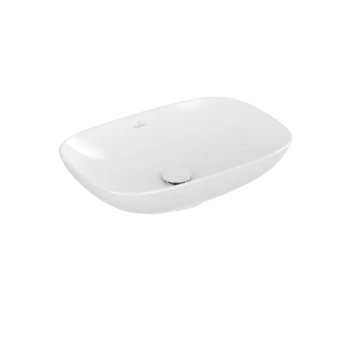 VILLEROY BOCH Umyvadlo na desku Loop & Friends, 560 x 380 x 120 mm, bílá Alpine CeramicPlus, bez přepadu #4A4901R1
