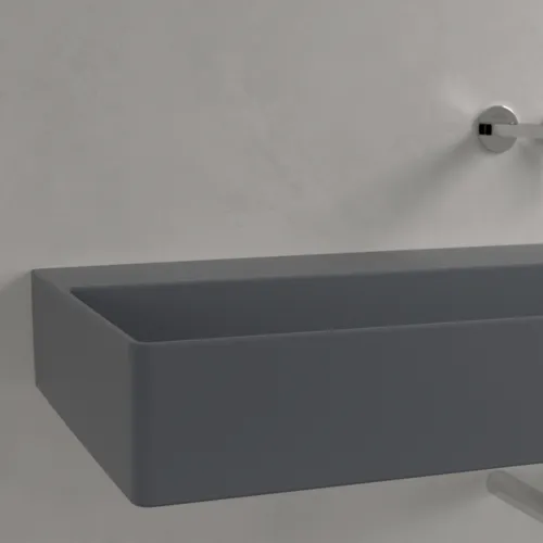 VILLEROY BOCH Umyvadlo Memento 2.0, 1200 x 470 x 150 mm, Graphite CeramicPlus, bez přepadu #4A22C3I4, obrázek 6