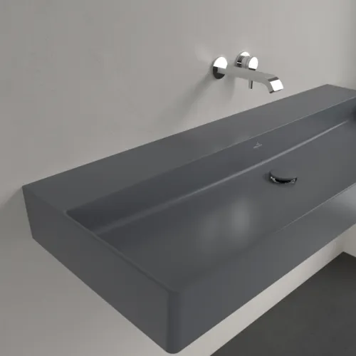 VILLEROY BOCH Umyvadlo Memento 2.0, 1200 x 470 x 150 mm, Graphite CeramicPlus, bez přepadu #4A22C3I4, obrázek 7