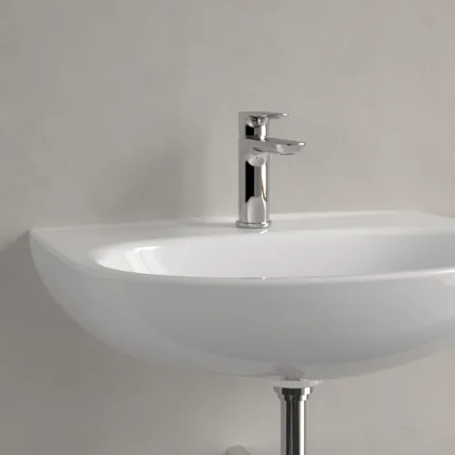 VILLEROY BOCH Umyvadlo O.novo, 600 x 460 x 180 mm, bílá alpská, bez přepadu #4A406101, obrázek 6