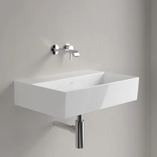 VILLEROY BOCH Umyvadlo Memento 2.0, 600 x 420 x 135 mm, bílá Alpine CeramicPlus, bez přepadu #4A2263R1, obrázek 3
