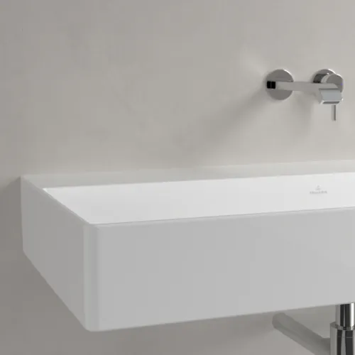 VILLEROY BOCH Umyvadlo Memento 2.0, 1000 x 470 x 135 mm, bílá Alpine CeramicPlus, bez přepadu #4A22A3R1, obrázek 7