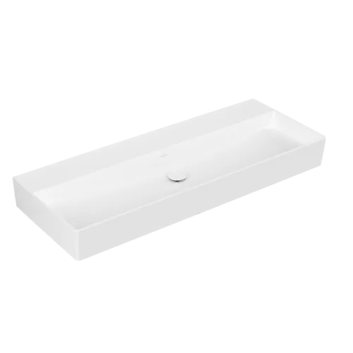 VILLEROY BOCH Umyvadlo Memento 2.0, 1200 x 470 x 150 mm, bílá Alpine CeramicPlus, bez přepadu, leštěné #4A22CFR1
