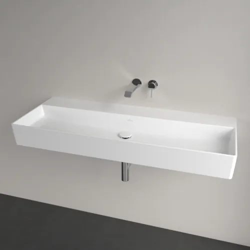 VILLEROY BOCH Umyvadlo Memento 2.0, 1200 x 470 x 150 mm, bílá Alpine CeramicPlus, bez přepadu #4A22C3R1, obrázek 4