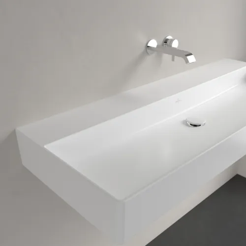 VILLEROY BOCH Umyvadlo Memento 2.0, 1200 x 470 x 150 mm, Stone White CeramicPlus, bez přepadu #4A22C3RW, obrázek 7
