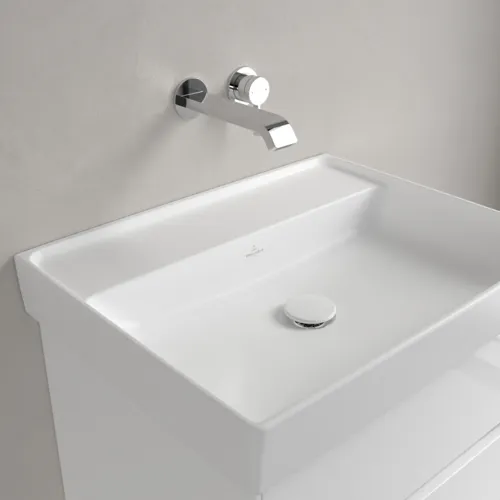 VILLEROY BOCH Umyvadlo Collaro, 600 x 470 x 160 mm, Stone White CeramicPlus, bez přepadu #4A3363RW, obrázek 7