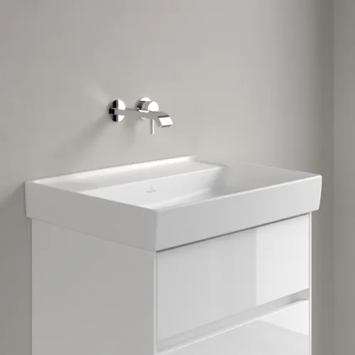 VILLEROY BOCH Umyvadlo Collaro, 600 x 470 x 160 mm, Stone White CeramicPlus, bez přepadu #4A3363RW, obrázek 2