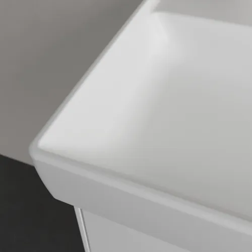 VILLEROY BOCH Umyvadlo Collaro, 600 x 470 x 160 mm, Stone White CeramicPlus, bez přepadu #4A3363RW, obrázek 5