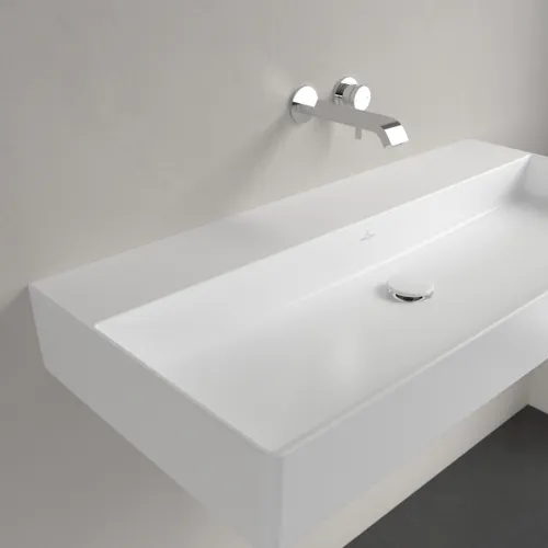 VILLEROY BOCH Umyvadlo Memento 2.0, 1000 x 470 x 135 mm, Stone White CeramicPlus, bez přepadu, leštěné #4A221FRW, obrázek 7