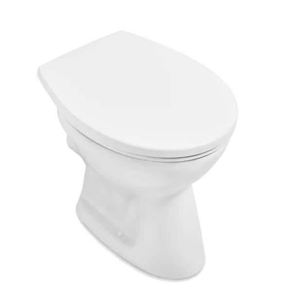 VILLEROY BOCH O.novo Omyvatelné WC, bez okrajů, stojící, bílé Alpine CeramicPlus #7618R0R1