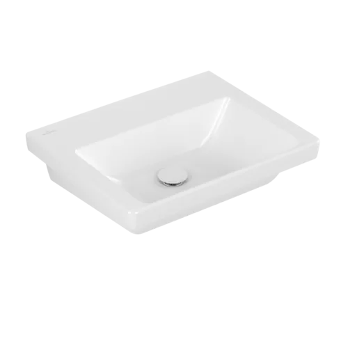 VILLEROY BOCH Umyvadlo Subway 3.0, 550 x 440 x 165 mm, bílá Alpine CeramicPlus, bez přepadu #4A7058R1