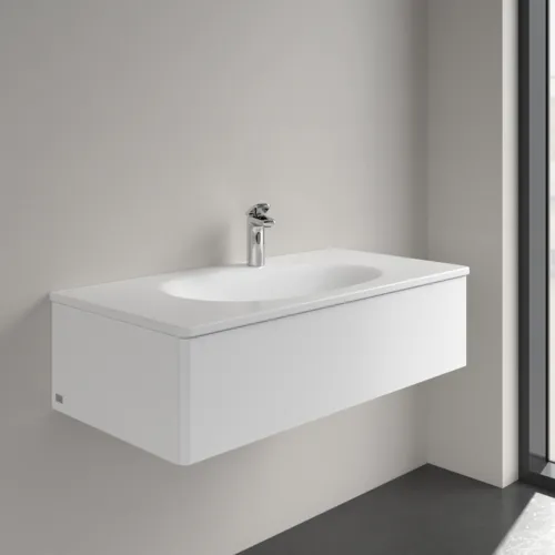 VILLEROY BOCH Umyvadlo na skříňku Antao, 1000 x 500 x 150 mm, Stone White CeramicPlus, bez přepadu #4A76A2RW, obrázek 2