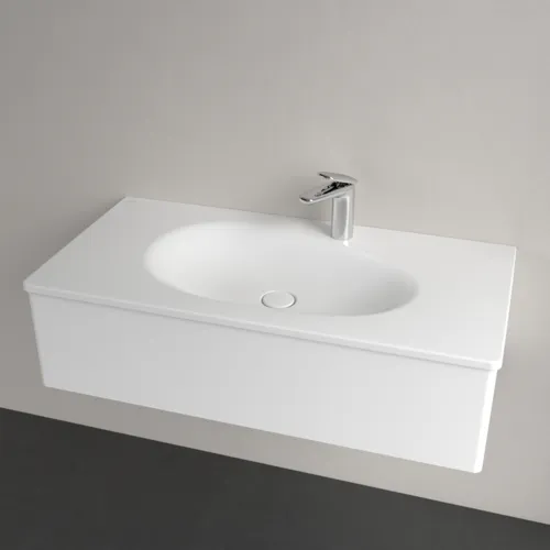 VILLEROY BOCH Umyvadlo na skříňku Antao, 1000 x 500 x 150 mm, Stone White CeramicPlus, bez přepadu #4A76A2RW, obrázek 3